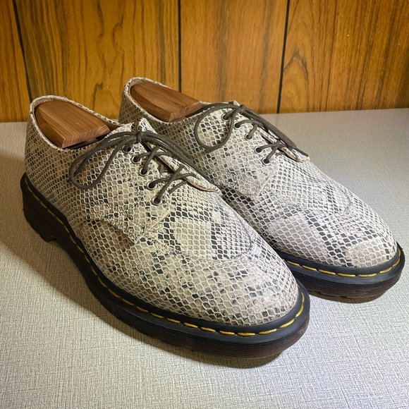 Dr Martens 2046 Python embossed suede - Picture 1 of 11
